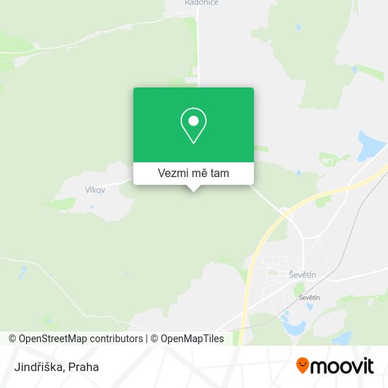 Jindřiška mapa