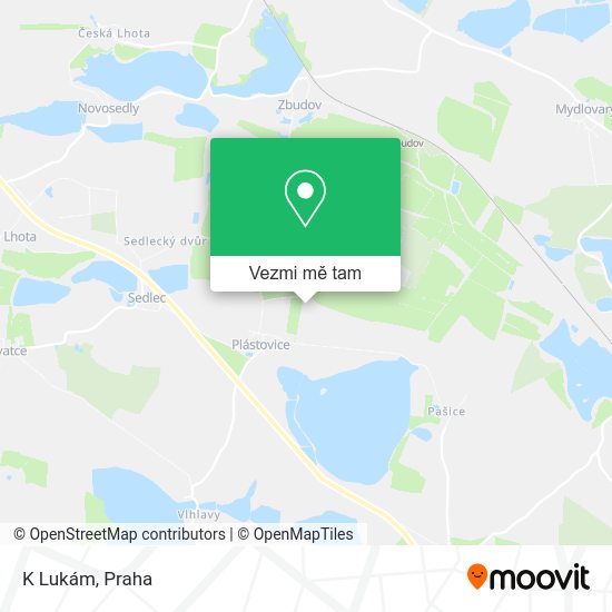 K Lukám mapa