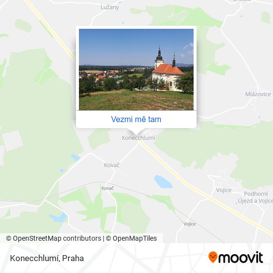 Konecchlumí mapa