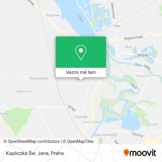 Kapliczka Św. Jana mapa