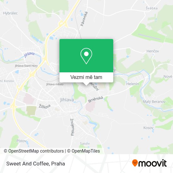 Sweet And Coffee mapa