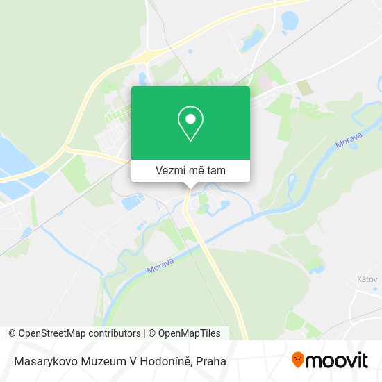 Masarykovo Muzeum V Hodoníně mapa