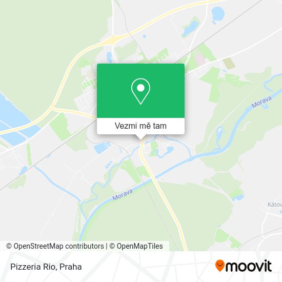 Pizzeria Rio mapa