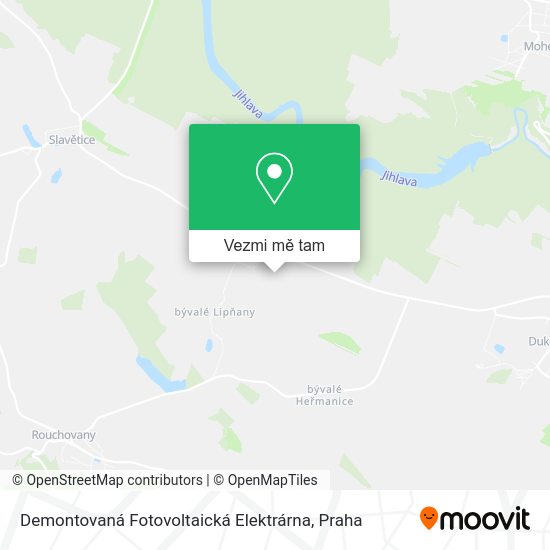 Demontovaná Fotovoltaická Elektrárna mapa