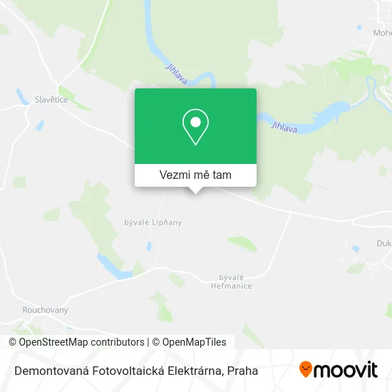 Demontovaná Fotovoltaická Elektrárna mapa
