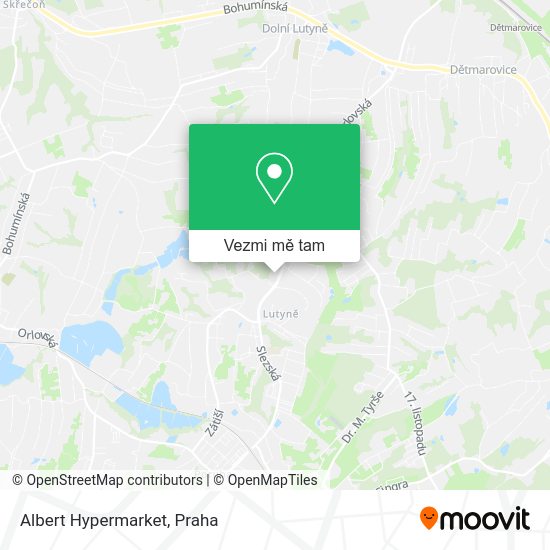 Albert Hypermarket mapa