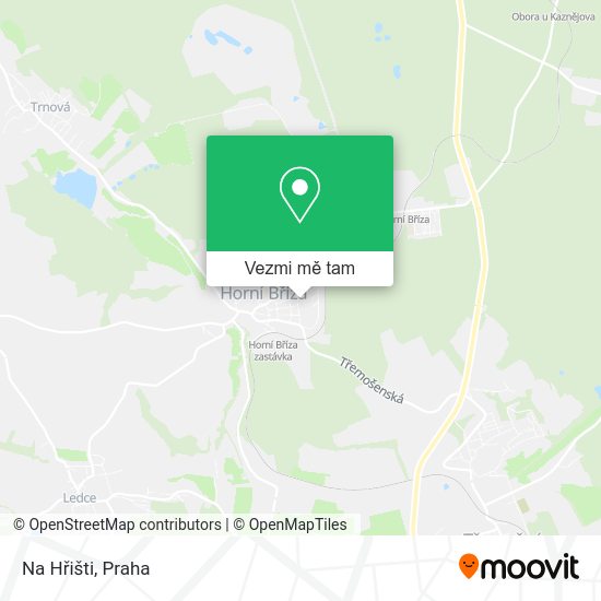 Na Hřišti mapa