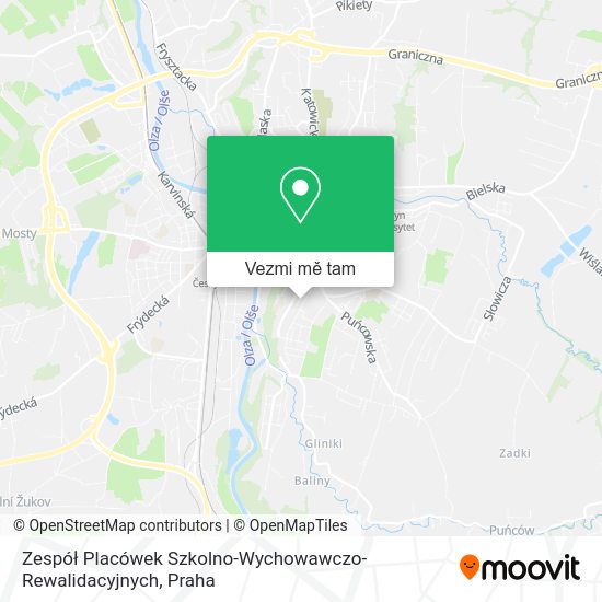 Zespół Placówek Szkolno-Wychowawczo-Rewalidacyjnych mapa