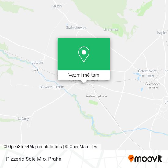Pizzeria Sole Mio mapa