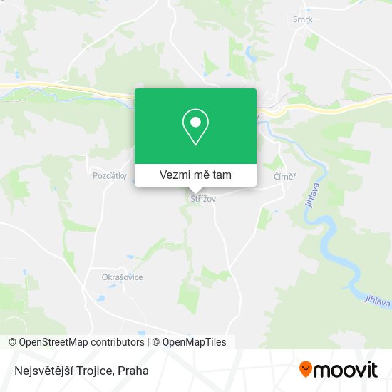 Nejsvětější Trojice mapa