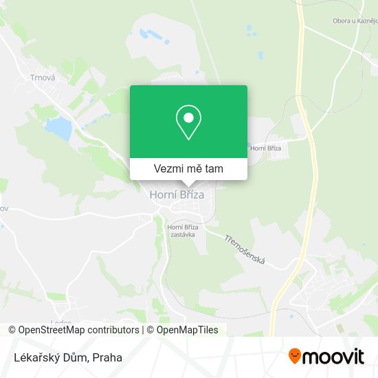Lékařský Dům mapa