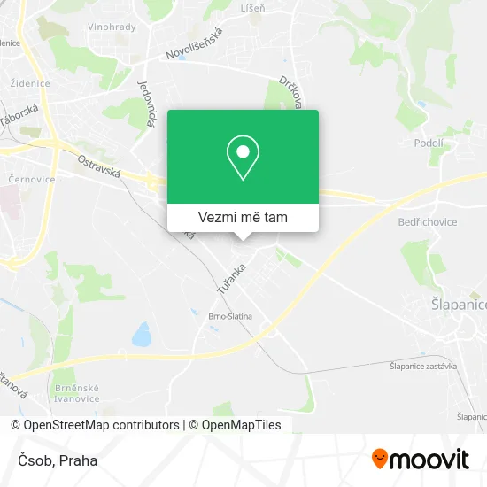 Čsob mapa