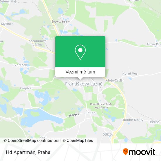 Hd Apartmán mapa