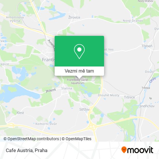 Cafe Austria mapa
