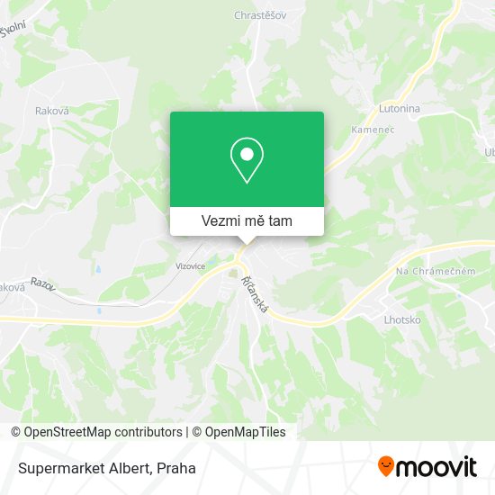 Supermarket Albert mapa