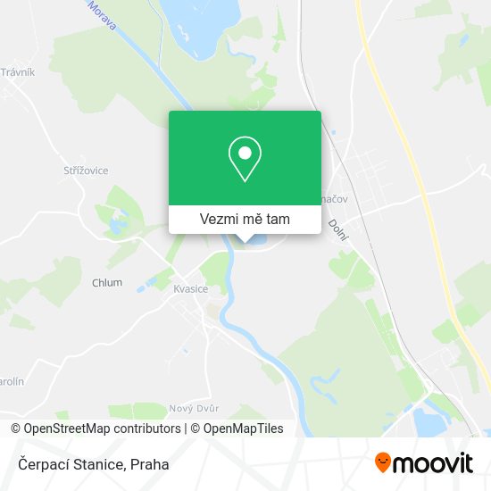Čerpací Stanice mapa