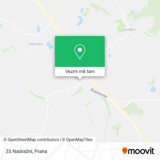 Zš Nádražní mapa