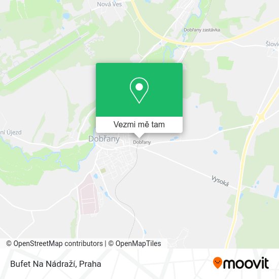 Bufet Na Nádraží mapa