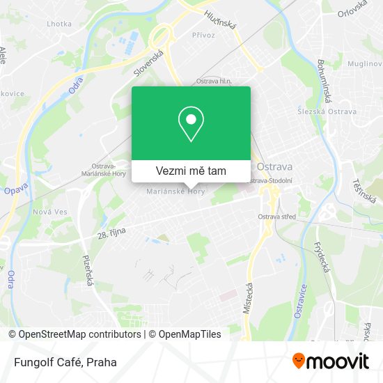 Fungolf Café mapa