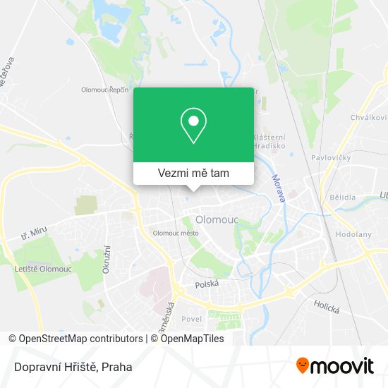 Dopravní Hřiště mapa