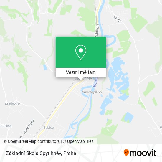 Základní Škola Spytihněv mapa