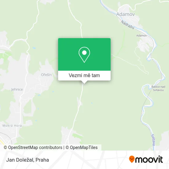 Jan Doležal mapa