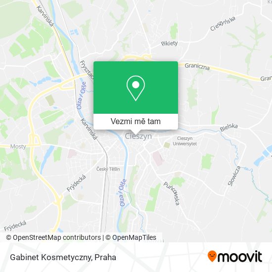 Gabinet Kosmetyczny mapa