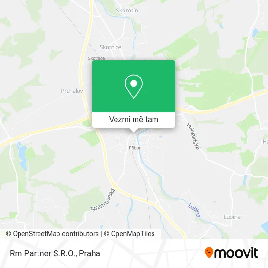 Rm Partner S.R.O. mapa