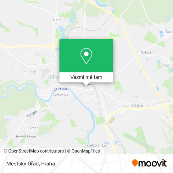 Městský Úřad mapa