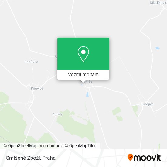 Smíšené Zboží mapa