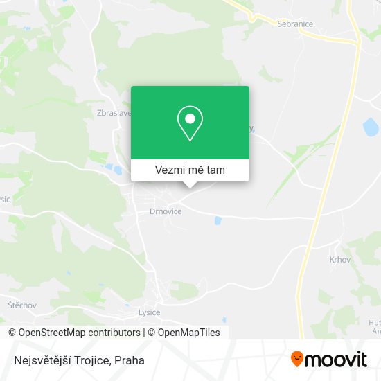 Nejsvětější Trojice mapa
