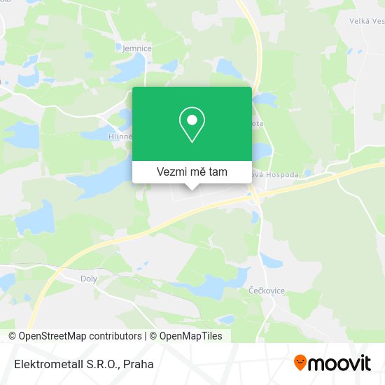 Elektrometall S.R.O. mapa
