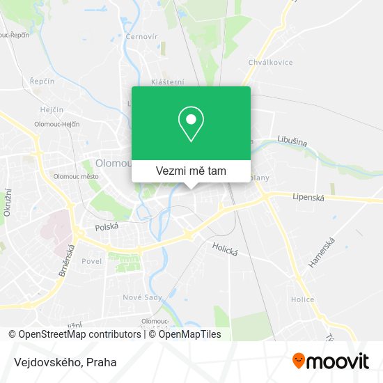 Vejdovského mapa