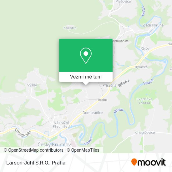 Larson-Juhl S.R.O. mapa