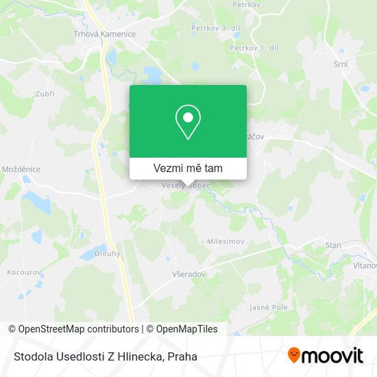 Stodola Usedlosti Z Hlinecka mapa