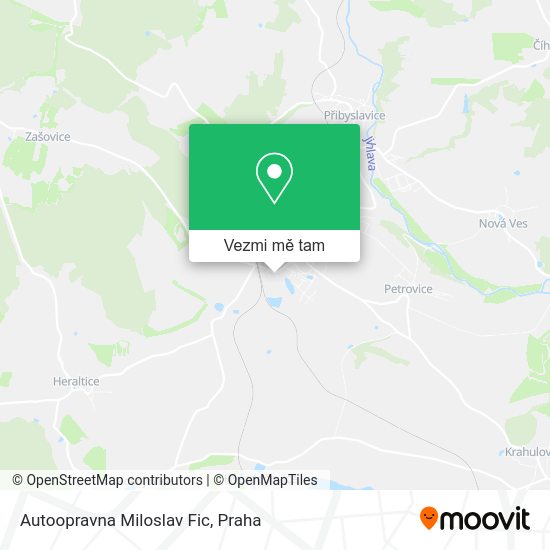 Autoopravna Miloslav Fic mapa