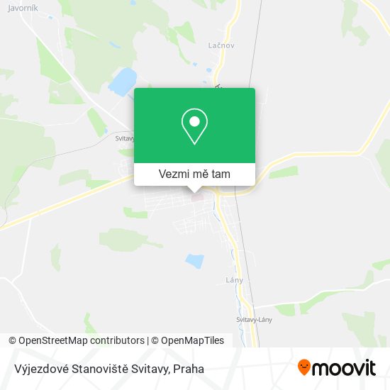 Výjezdové Stanoviště Svitavy mapa