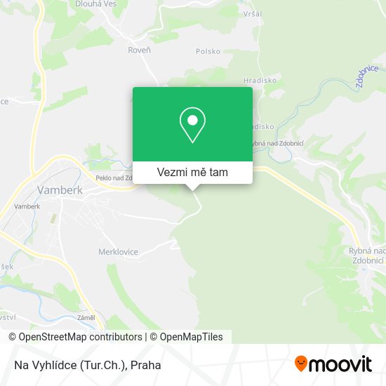Na Vyhlídce (Tur.Ch.) mapa