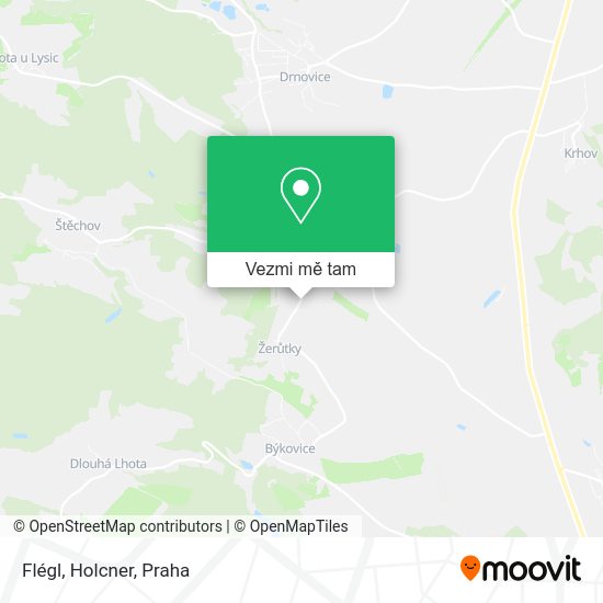 Flégl, Holcner mapa