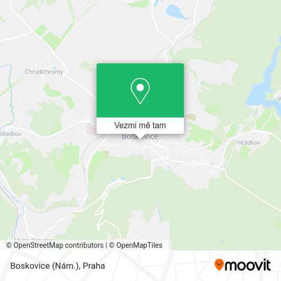 Boskovice (Nám.) mapa