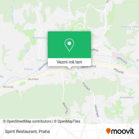Spirit Restaurant mapa