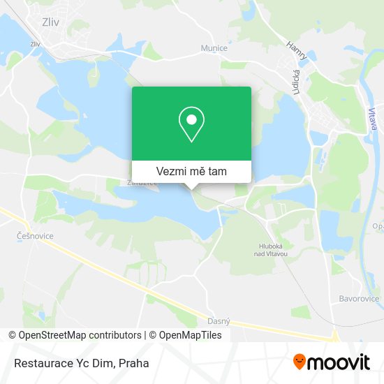Restaurace Yc Dim mapa