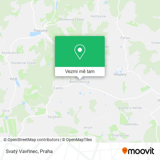 Svatý Vavřinec mapa