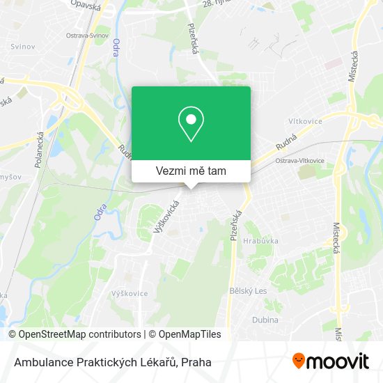 Ambulance Praktických Lékařů mapa