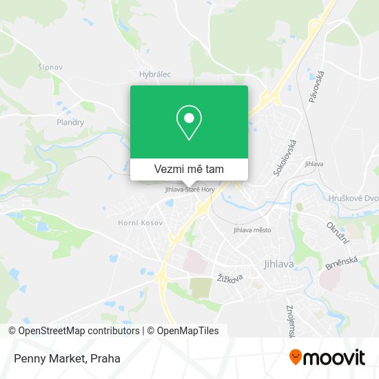 Penny Market mapa