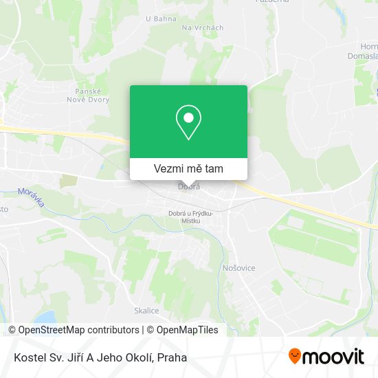 Kostel Sv. Jiří A Jeho Okolí mapa