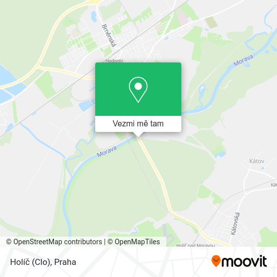 Holíč (Clo) mapa