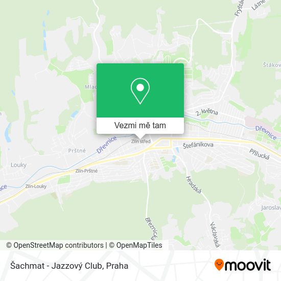 Šachmat - Jazzový Club mapa