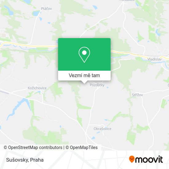 Sušovsky mapa