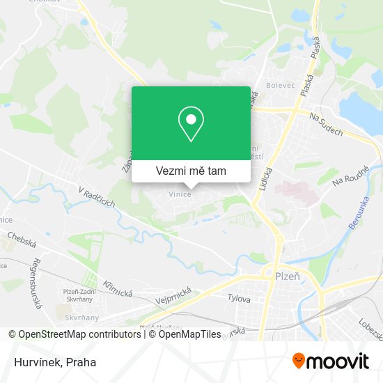 Hurvínek mapa